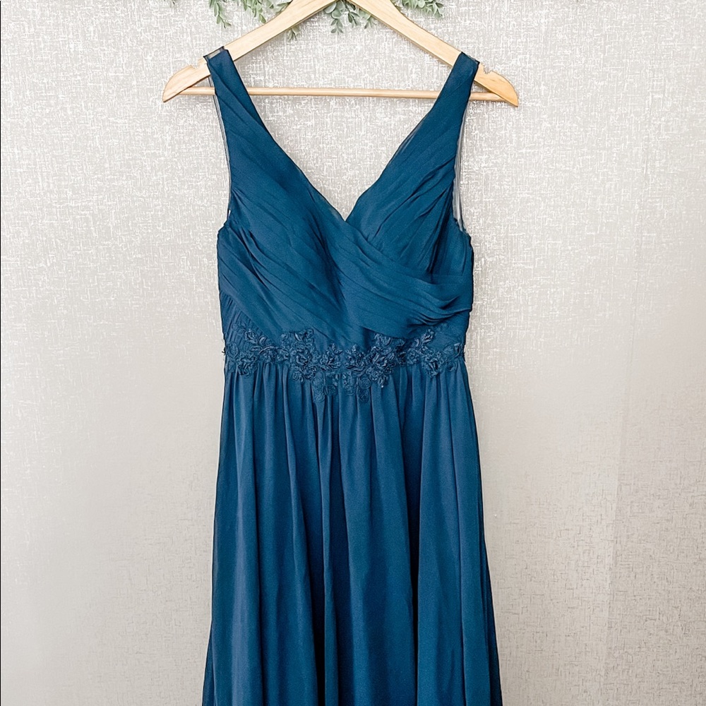 Azazie Robbie Dark Navy Size 6